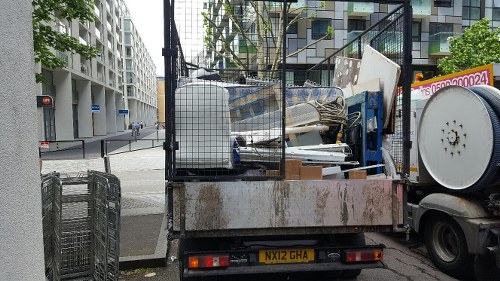 Modern recycling facility contributing to eco-friendly waste management in Redbridge